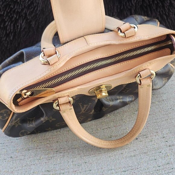 Louis Vuitton Women Handbag Brown Monogram Boetie MM Shoulder Bag Made in France - Picture 8 of 14